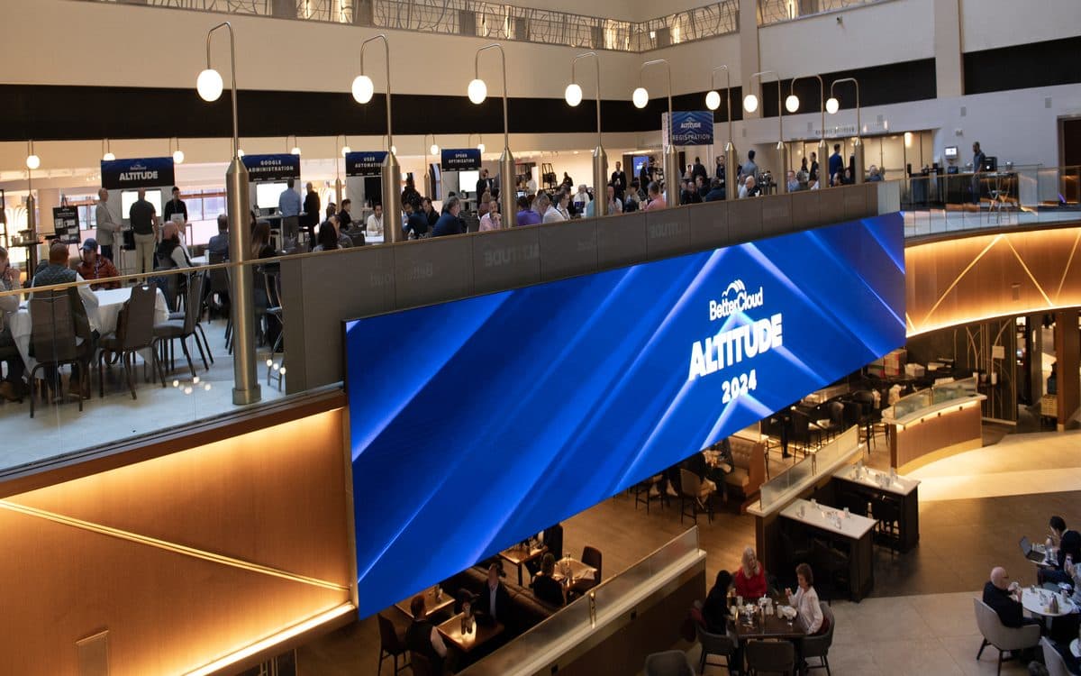 Altitude, BetterCloud's customer conference, New York
