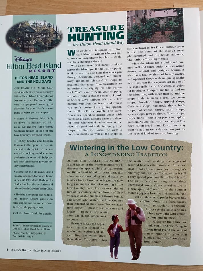 Page 6: Hilton Head Island, Treasure Hunting