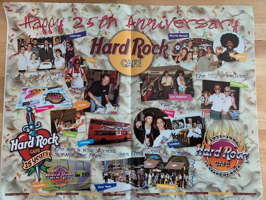 25th anniversary center spread