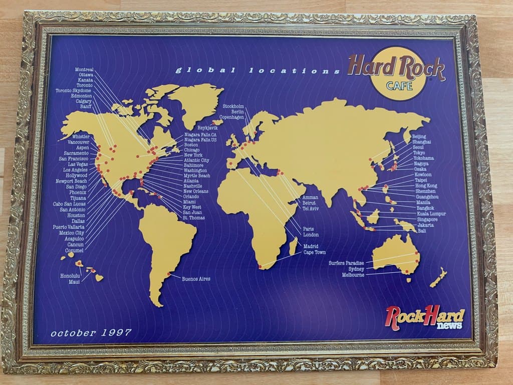 Back cover: global locations