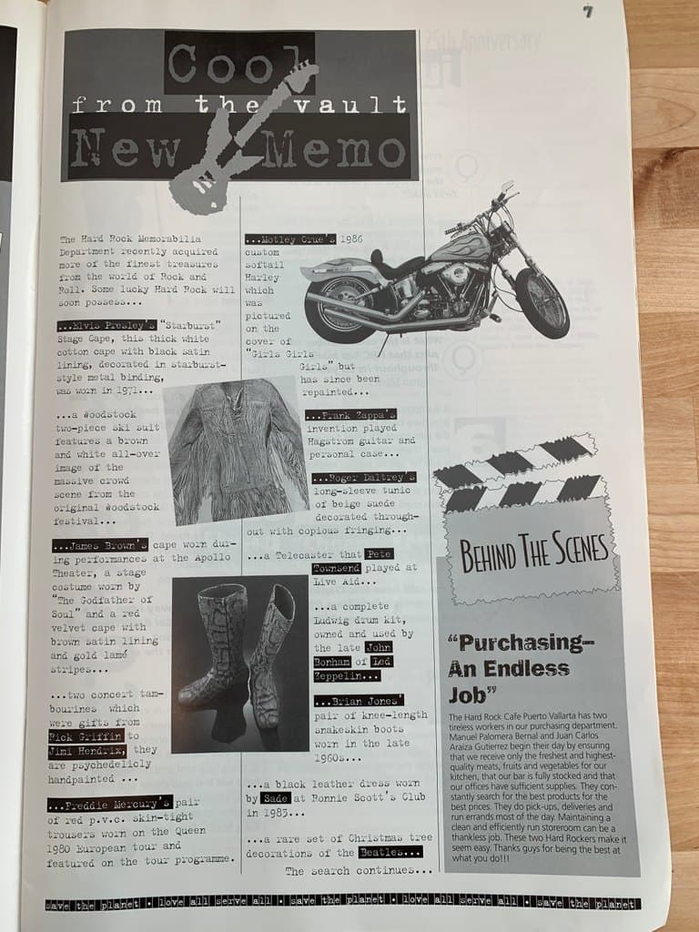 Cool New Memo: from the vault