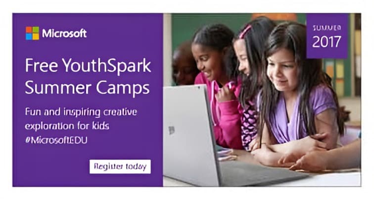 YouthSpark: digital banner