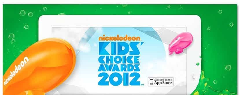 Nickelodeon Kids' Choice Awards app