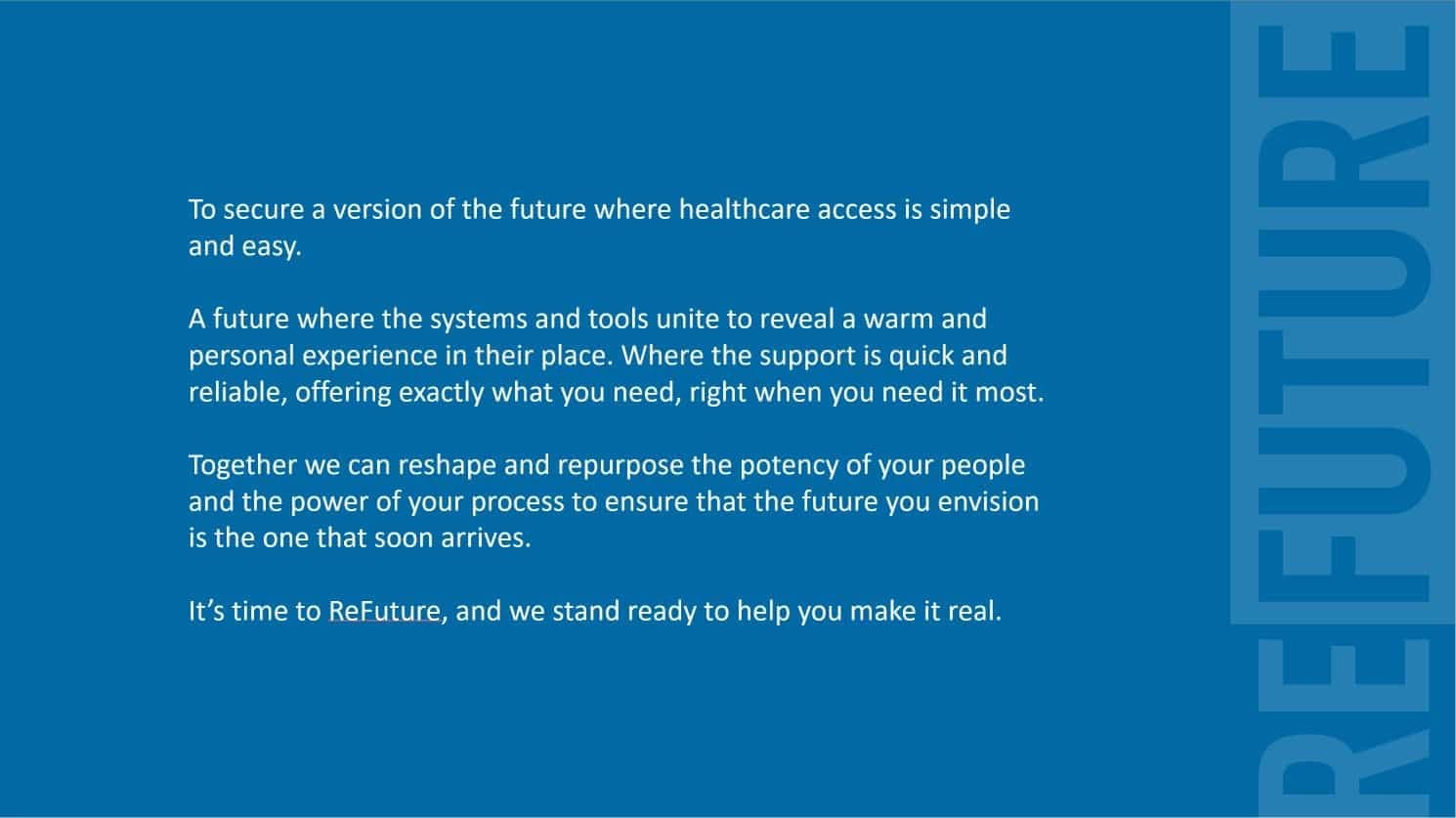 Premera pitch deck, page