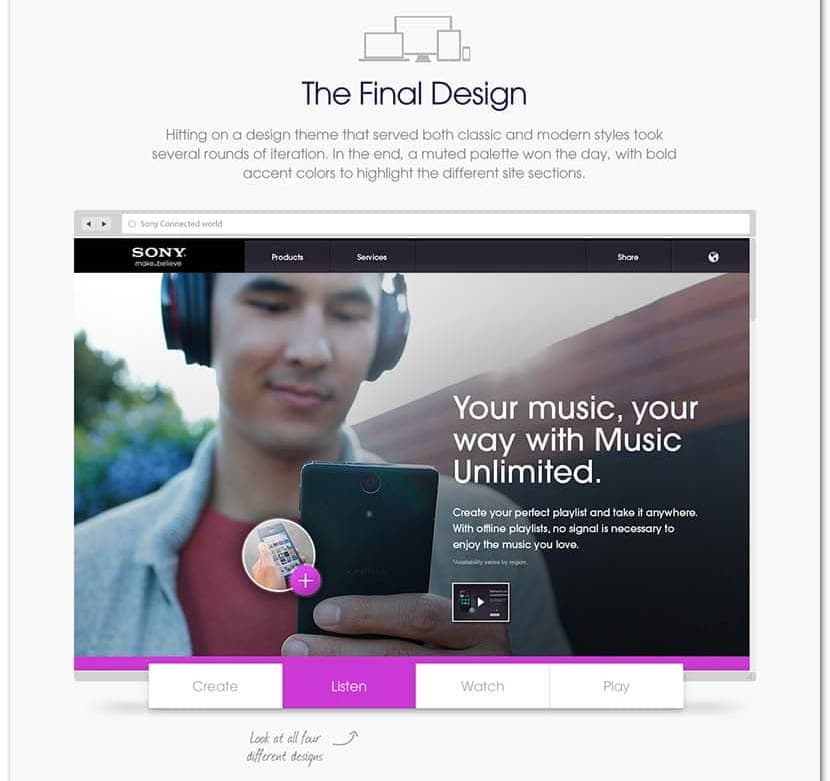 The final design